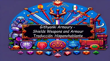 Githyanki Armoury - Shields Weapons and Armour Spanish