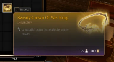 Sweaty Crown Of Wet King