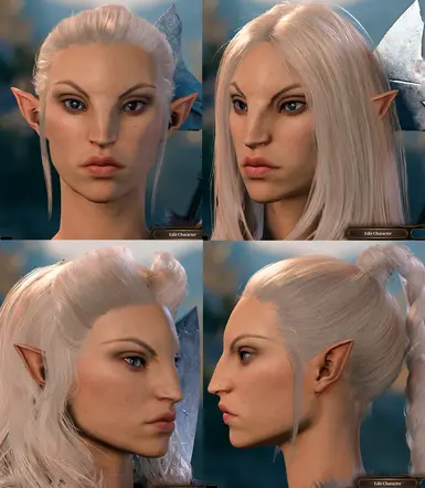 Half-Elf Octavia, Big Pupils