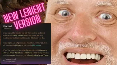 New optional lenient downed condition!