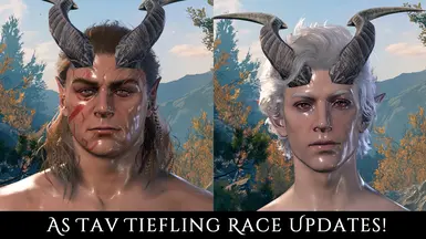 As Tav Tiefling Race Update!