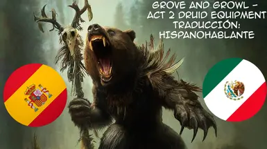 Grove and Growl - Act 2 Druid Equipment Spanish