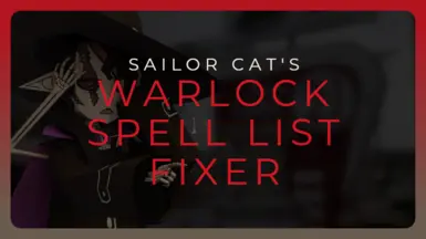 Warlock Spell List Fixer