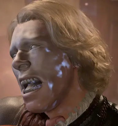 My textures were loading but you can see the fangs pretty well