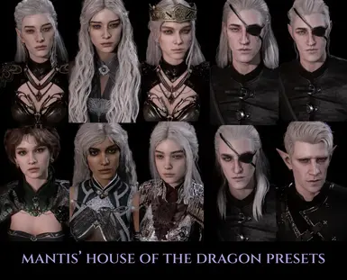 MANTIS' HOUSE OF THE DRAGON PRESETS