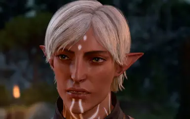 Altered Fenris with Appearance Edit Enhanced face closeup