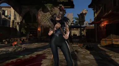 Black Knight Battleaxe, the third Custom Weapon