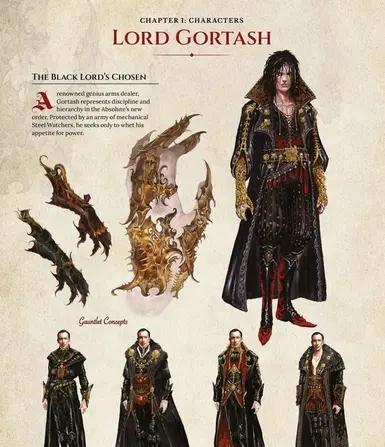 Gortash Concept Art Hair at Baldur's Gate 3 Nexus - Mods and community