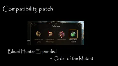 Compatibility patch available