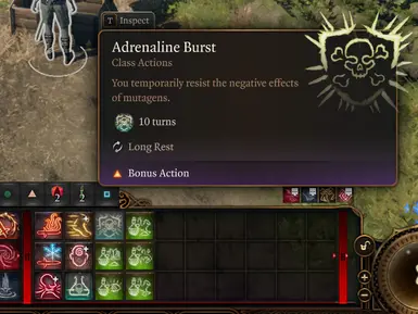 Mutant spells with new icons