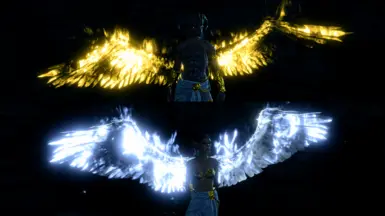 Equippable Wings with FX Options