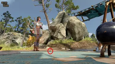 Gale Wearing one of the rings.