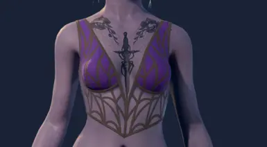 The chest piece works well with Elven underwear