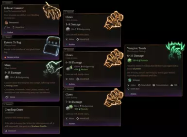 Casamir Abilities