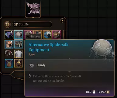 Nice and tidy in a spider egg container because I have no imagination.