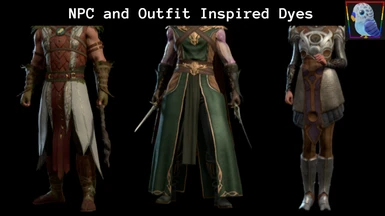 P4 NPC and Outfit Inspired Dyes