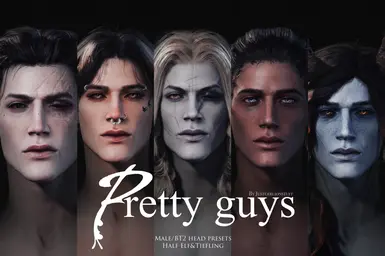 Pretty Guys head preset collection by TVJ