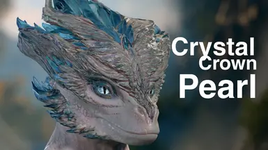 Crystal Crown Pearl - Gem Dragonborn CC