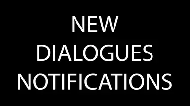 New dialogues notifications (topical greetings)