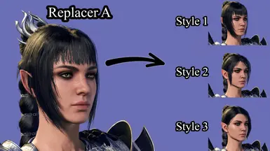 Replacer A - CHOOSE ONLY ONE STYLE