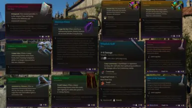 Items added by the Duo!