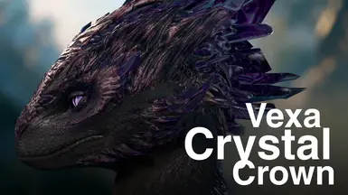 Crystal Crown Vexa - Gem Dragonborn CC