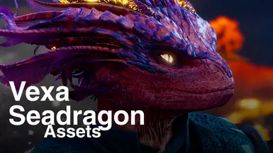 Seadragon Assets Vexa - Dragonborn CC