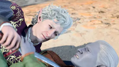 Astarion fulfilling his Drizzt FANTASY