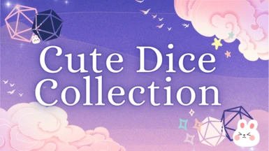 Cute dice collection