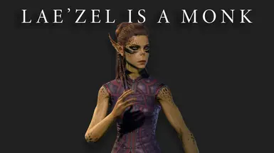 Lae'zel is a Monk
