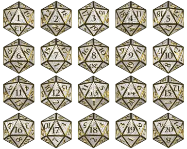 White Gilded Dragon Scale