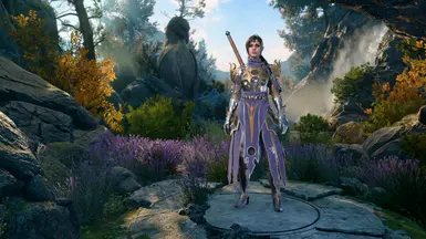 New starting gear (hair mod not included)