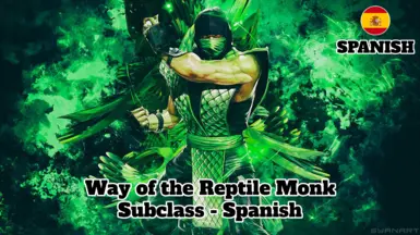 Way of the Reptile Monk Subclass - Spanish