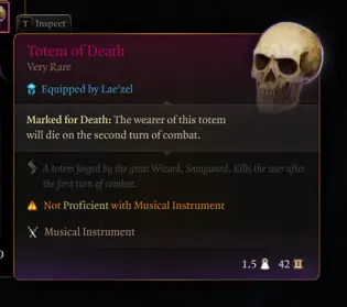 Totem of Death - A One Turn Challenge Mod