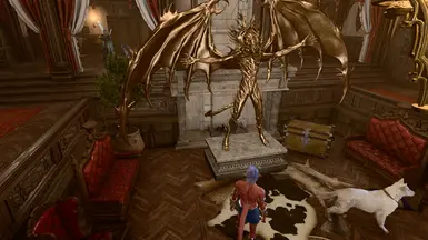 Looking at this statue gives a 6.66% increase in morale for your next battle.
