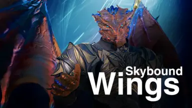 Skybound Wings - Primal Pack - Dragonborn CC