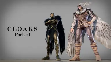 Lyn's Cloak Pack 1 - Capes and Cloaks for tall races