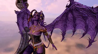 Vena feeling the wind beneath her wings