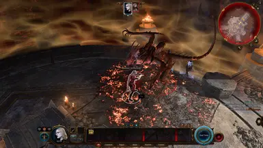 Igniting the grease surface with Firewalker gear.