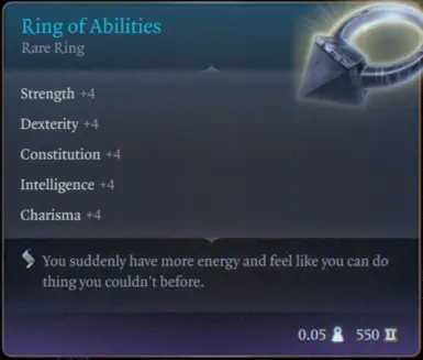 New ability ring