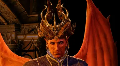 Horn version of the crown on cambion Raphael