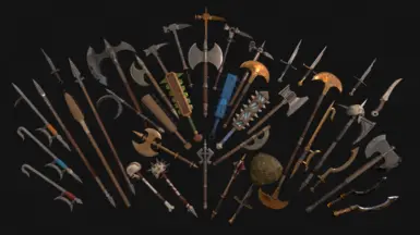 All weapons in 1.0