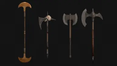 All two handed axes in 1.0