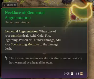 Necklace of Elemental Augmentation