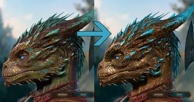 Comparison with Bronze 11 - Side View