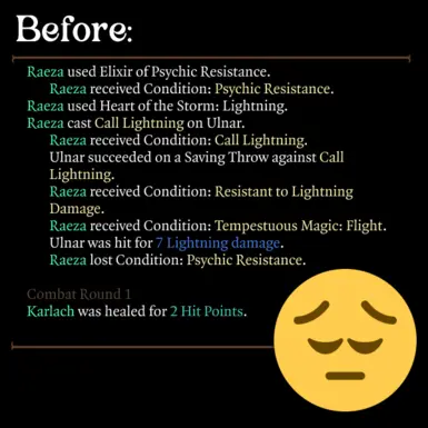 Before the fix. Psychic resistance: gone. Depression: real.