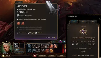 Pact of the Blade only working when Pact Weaon is equipped