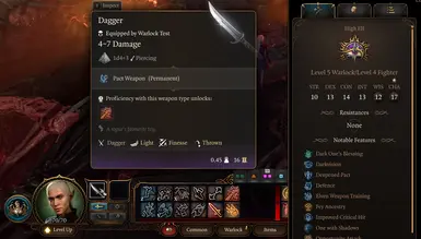 Pact of the Blade working with Pact Weapon equipped