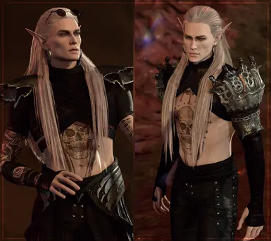 Edgy Monk Armor / Demonic Leather Armor (Alt)