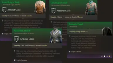 Item stats